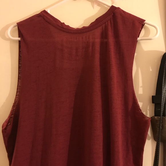 Maroon Muscle Tee - Picture 5 of 7